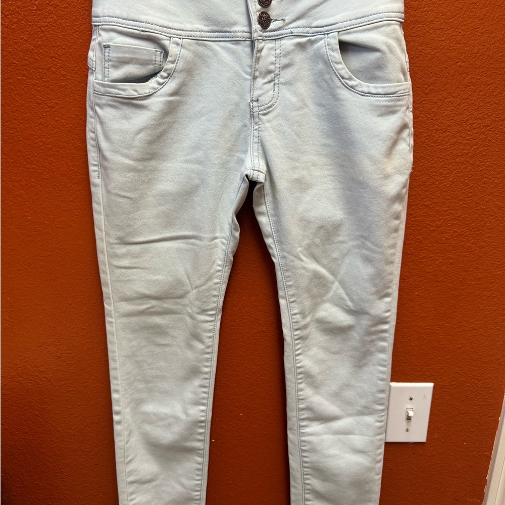 Hybrid & Company Women's Light Blue Skinny Jeans